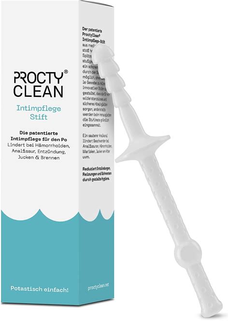 proctoclean reinigungsstift|Amazon.de:Kundenrezensionen: ProctyClean Intimpflege.